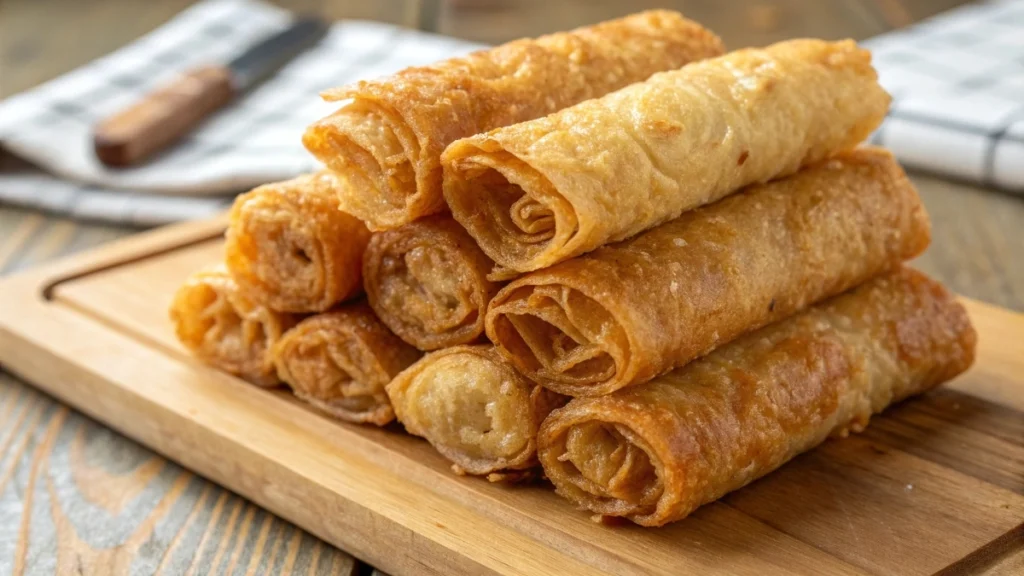 Ingredients for Krep Borek Recipe displayed on a countertop.