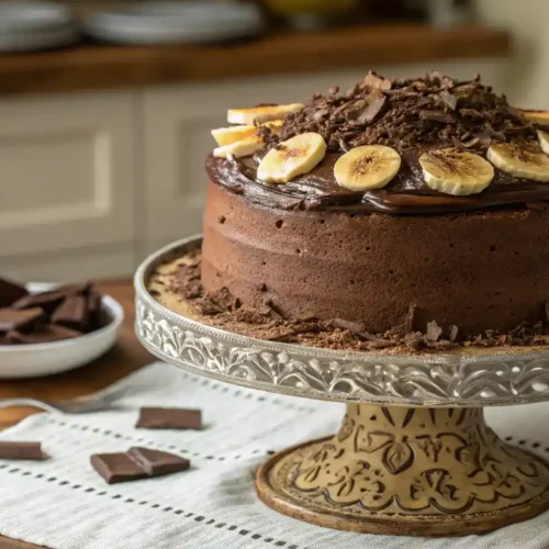 chocolate banana cake