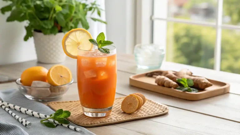 Delicious Carrot Ginger Juice
